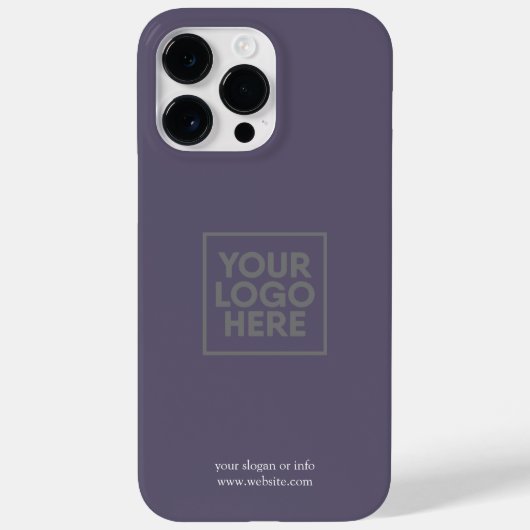 Logo | Zakelijk Bedrijfs Bedrijf Minimalistisch Case-Mate iPhone Case (Achterkant)