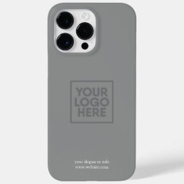 Logo | Zakelijk Bedrijfs Bedrijf Minimalistisch Case-Mate iPhone 14 Pro Max Hoesje