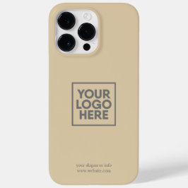Logo | Zakelijk Bedrijfs Bedrijf Minimalistisch Case-Mate iPhone 14 Pro Max Hoesje