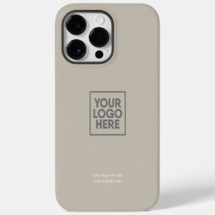 Logo   Zakelijk Bedrijfs Bedrijf Voormalig Minimal iPhone 14 Pro Max Hoesje