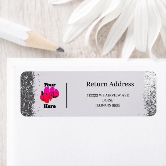 Logo Zakelijk Bedrijfs Retouradres Etiket (Insitu)