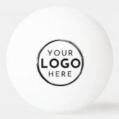 Logo Zakelijk Branding Pingpongbal (Achterkant)