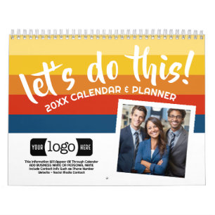 Logo Zakelijk cadeau - Doel, Dingen om te doen Kalender