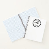 Logo Zakelijk Modern Minimaal Design Notitieboek (Binnen)