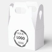 Logo Zakelijk Modern Minimaal Ontwerp Bedankdoosjes (Geopend)