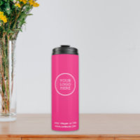 Logo Zakelijk Roze Bedrijf Modern