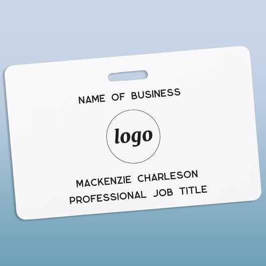 Logo Zakelijke bedrijfsnaam Badge
