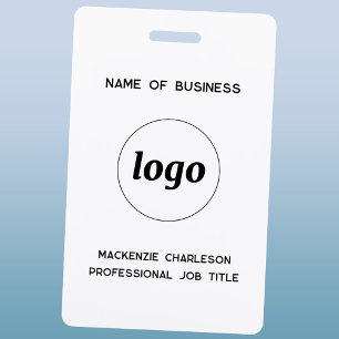 Logo Zakelijke bedrijfsnaam Badge