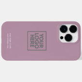 Logo | Zakelijke bedrijven in het verleden minimal Case-Mate iPhone Case (Achterkant (horizontaal))