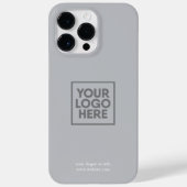 Logo | Zakelijke bedrijven in het verleden minimal Case-Mate iPhone Case (Achterkant)