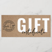 Logo Zakelijke Giftcertificaat (Voorkant)