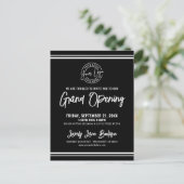 Logo Zakelijke Grand Opening Briefkaart (Staand voorkant)