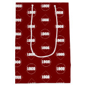 Logo | Zakelijke Merkprofilering Professionele Pro Medium Cadeauzakje (Achterkant)