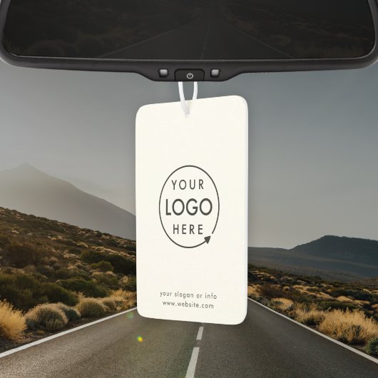 Logo | Zakelijke minimale schone, eenvoudige auto Luchtverfrisser