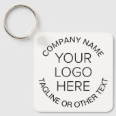 Logo Zakelijke Promotie Sleutelhanger (Voorkant)