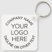 Logo Zakelijke Promotie Sleutelhanger (Achterkant)