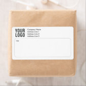 Logo Zakelijke verzendlabels Retouradres Etiket (Insitu)