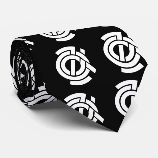 Logo Zetazeroalfa Stropdas (Opgerold)