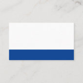 Logo zonne-energie | Technische energie Visitekaartje (Achterkant)