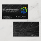 Logo zonne-energie | Technologie Visitekaartje (Voorkant / Achterkant)