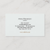 Logo  zuivelfabriek Koe Visitekaartje (Achterkant)