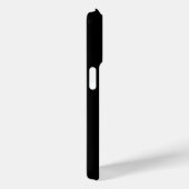 Logo zwart | Minimale iPhone-draagtas voor bedrijv Case-Mate iPhone Hoesje (Back / Right)