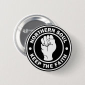 logo zwart ronde button 5,7 cm (Voorkant /achterkant)