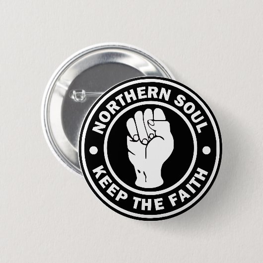 logo zwart ronde button 5,7 cm (Voorkant /achterkant)