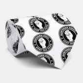 logo zwart stropdas (Opgerold)