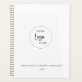 Logo zwart-wit minimalistische zaken planner (Voorkant)