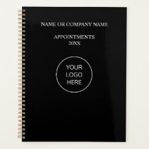 Logo Zwart Wit Zakelijke Afspraak Agenda Planner