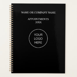 Logo Zwart Wit Zakelijke Afspraak Agenda Planner