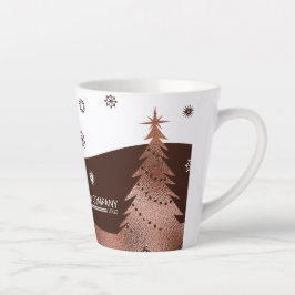 Logo'd Marshmallow kerstkoffie Mok