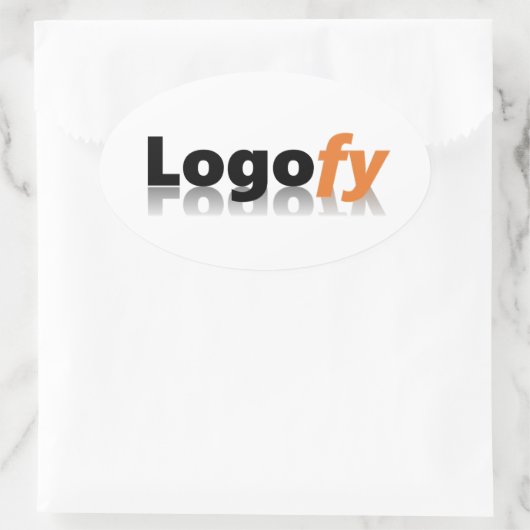 Logofy Ovale Stickers (Tas)