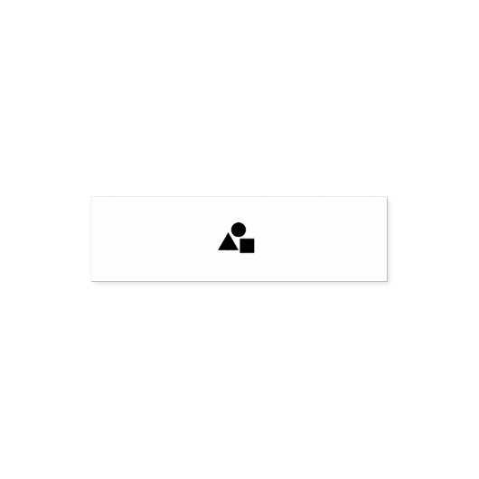 Logomaker Self Inting Rubber Stamp1 Zelfinktende Stempel (Design)