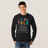 Logopedie Docent Spraak-taalpatholoog T-shirt (Voorkant volledig)