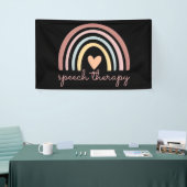 Logopedie I - Boho Regenboog Spandoek (Beurs)