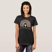 Logopedie I - Boho Regenboog T-shirt (Voorkant volledig)
