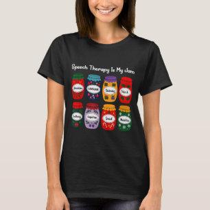 Logopedie Is Mijn Jam Kerst Logopedie T-shirt