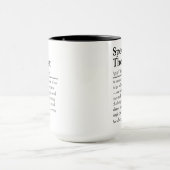 Logopedist Definitie Persoonlijk Cadeau Mok (Midden)