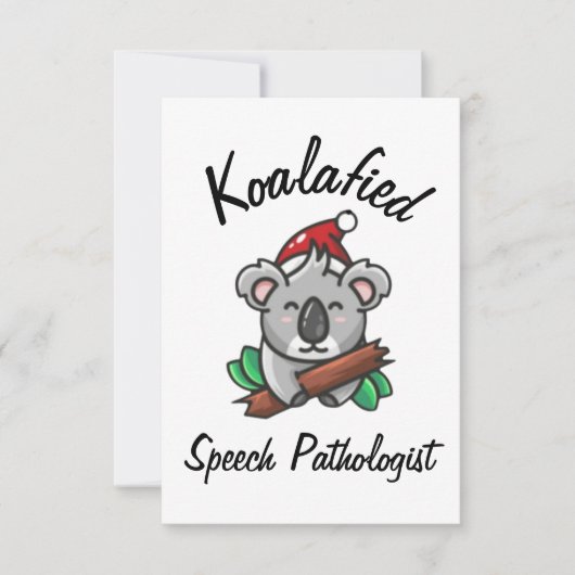 Logopedist kaart (Voorkant)