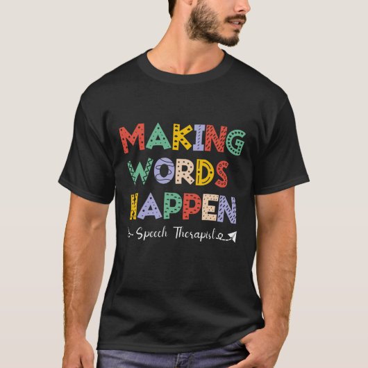 Logopedist SLP 2026 T-shirt (Voorkant)