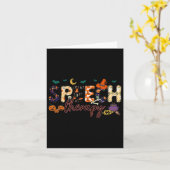 Logopedist Spraaktherapeut Hallo Kaart (Gele Bloem)