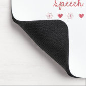 logopedist Valentijnsdag Daisy SLP Therapy Muismat (Hoek)