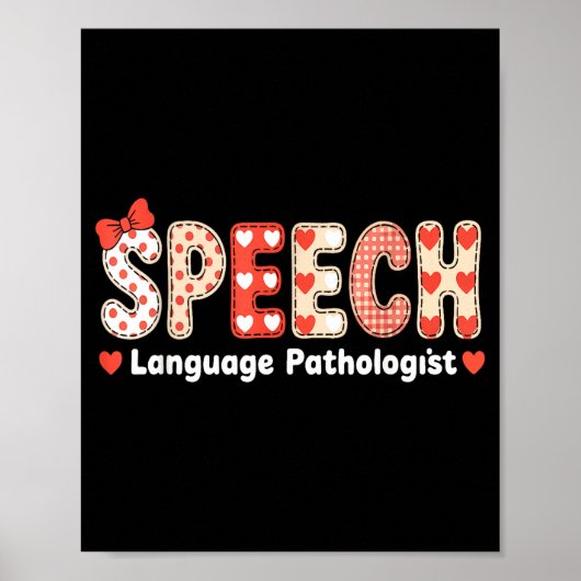 Logopedist Valentijnsdag Slp De Poster (Voorkant)