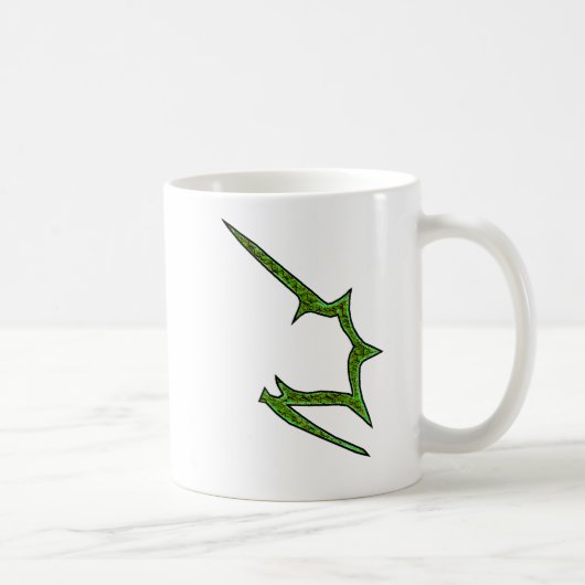 Logo's aan beide zijden, gespiegeld koffiemok (Rechts)