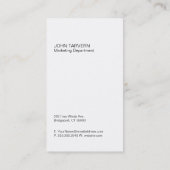 Logos Corporate Variation (olivine) Visitekaartje (Achterkant)