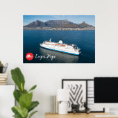 Logos Hope in Kaapstad Print (Thuiskantoor)