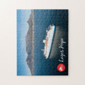 Logos Hope in Kaapstad Puzzle Legpuzzel (Verticaal)