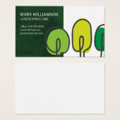 Logo's | Landschapsontwerp Visitekaartje (Voorkant /achterkant)